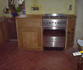 Shaker with Oak Tops