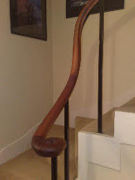 Handrail in Sapele 1