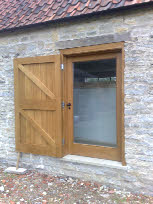 Oak Double Barn Doors